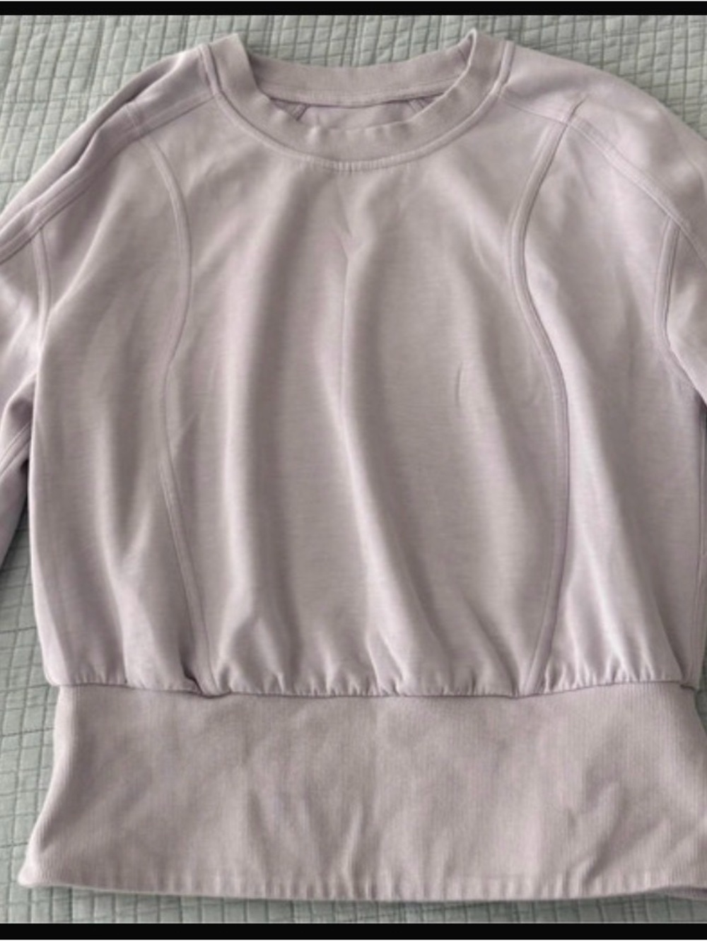 lululemon athletica Crewneck Sweatshirt — Light Lavender